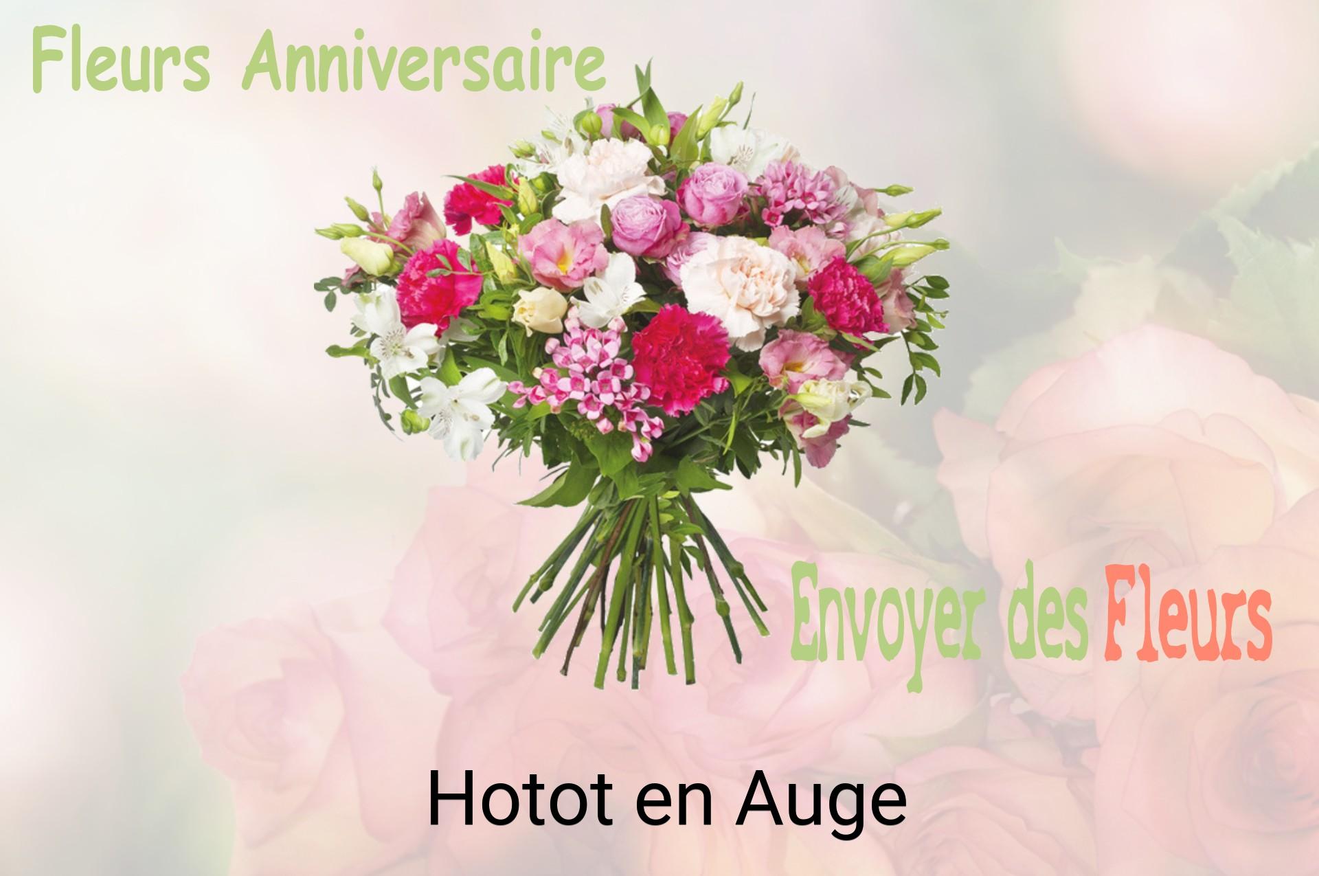 Bouquet de fleurs d’anniversaire livré à Hotot-en-Auge
